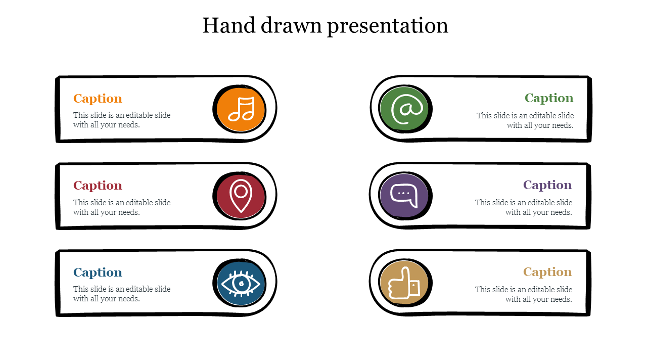 Hand drawn presentation  